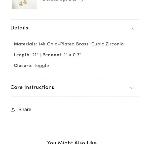 Uncommon James Gold Initial Necklace - Picture 7 of 7